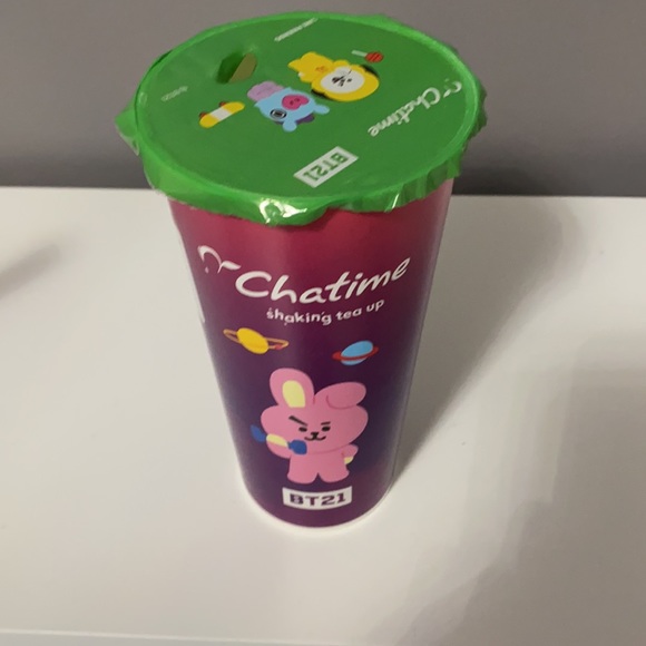 2022 BTS X CHATIME BT21 LIMITED EDITION CUP - Picture 4 of 4